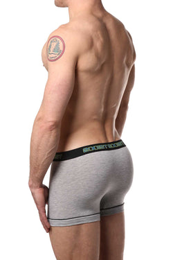 2(X)IST Grey & Blue Performance Cotton Trunk - 2 PACK thumbnail 4