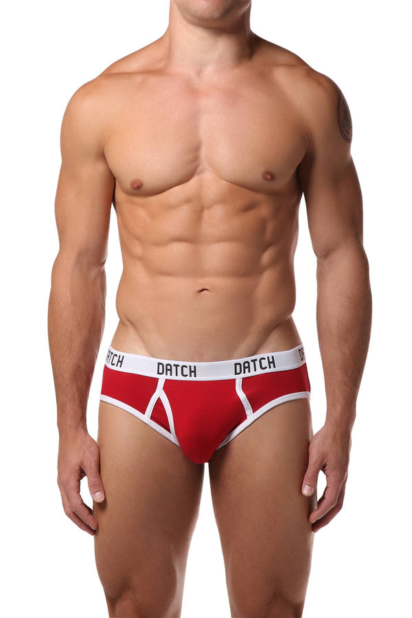 Datch Red Contrast Brief