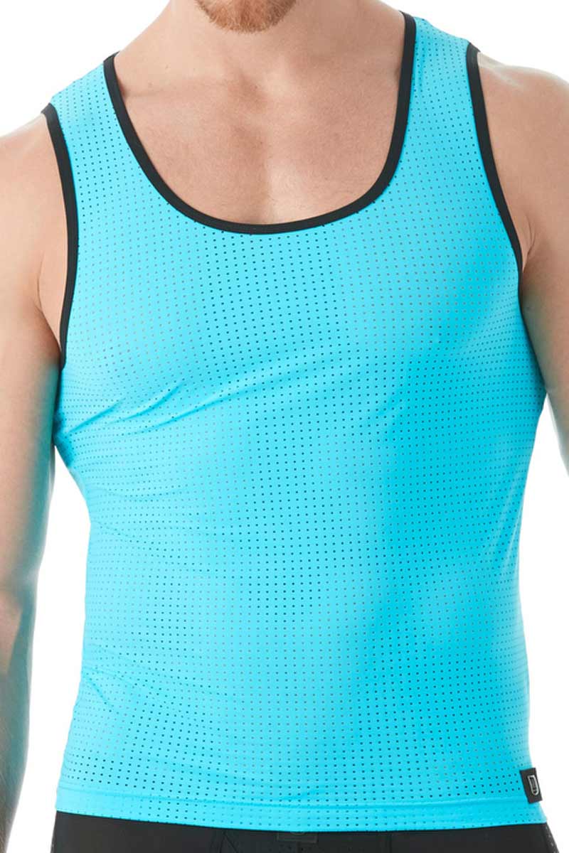 Gregg Homme Blue Drive Perforated Mesh Tank Top