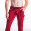 A J Burgundy Decathlon Pant