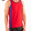 A J Competitor Tank Top Red 8005