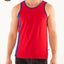 A J Competitor Tank Top Red 8005