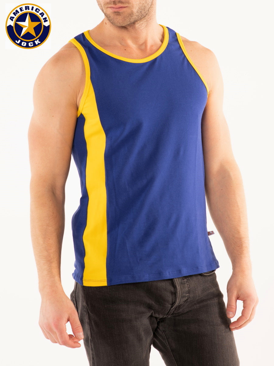 A J Competitor Tank Top Royal 8005