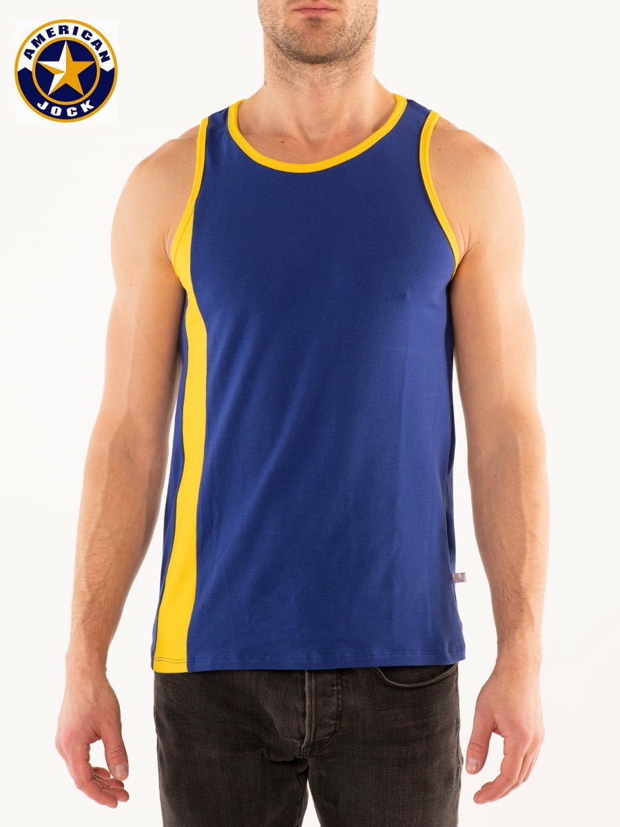 A J Competitor Tank Top Royal 8005