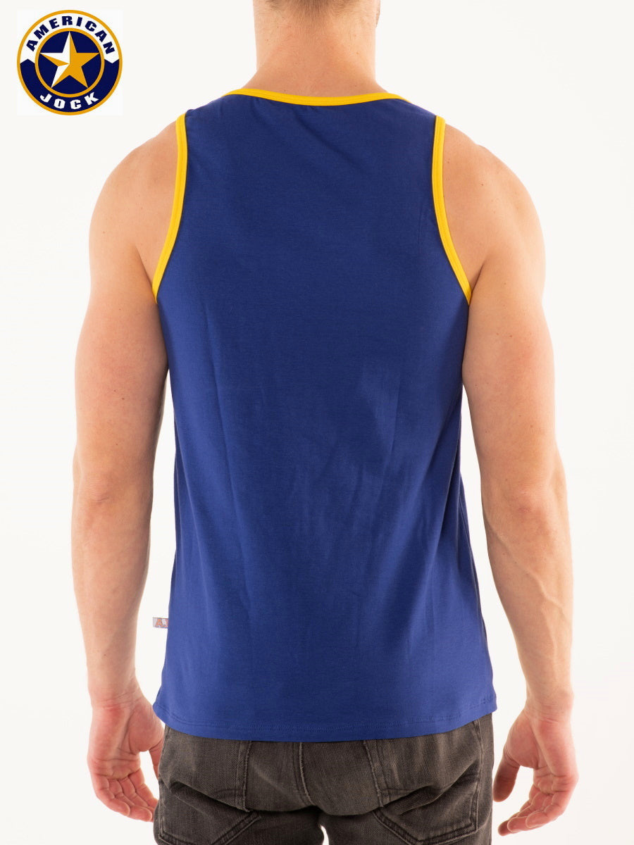 A J Competitor Tank Top Royal 8005