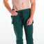 A J Forest Green Decathlon Pant
