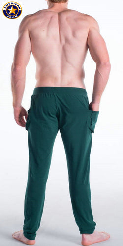 A J Forest Green Decathlon Pant thumbnail 3