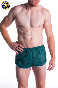 A J Forest Green Decathlon Short thumbnail 1