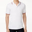 A|x Armani Exchange | Contrast Tipped Polo Shirt White