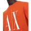 A|x Armani Exchange | Printed Icon Logo T-shirt Gold Flame