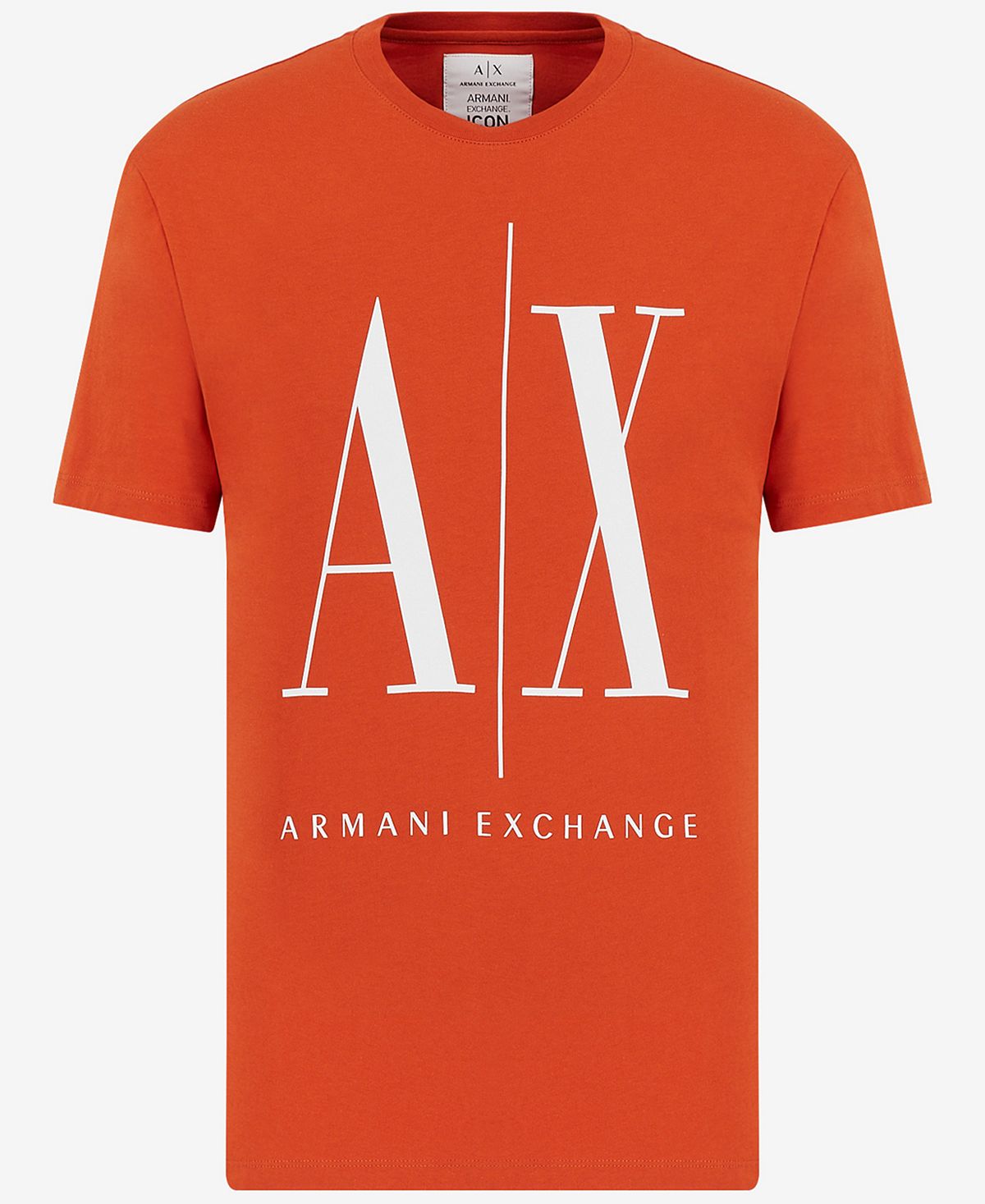 A|x Armani Exchange | Printed Icon Logo T-shirt Gold Flame