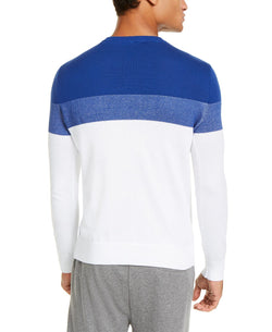 A|x Armani Exchange | Regular-fit Colorblocked Stripe Logo Sweater Assorted thumbnail 3