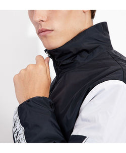 A|x Armani Exchange | Sleeve Logo Stripe Zip-up Navy/White thumbnail 3