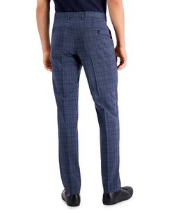 A|x Armani Exchange | Slim-fit Suit Pants Navy Plaid thumbnail 2