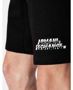 A|x Armani Exchange | Sweatpant Shorts Black thumbnail 3