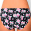 AQS 3Pk Flowers Laser Cut Bikini Brief