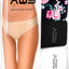 AQS 3Pk Flowers Laser Cut Thong