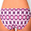 AQS 3Pk Geometric Laser Cut Bikini Brief