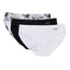 AQS 3Pk Leaves Laser Cut Bikini Brief