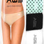 AQS 3Pk Mint Laser Cut Thong