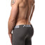 AQS 3pk Grey/White/Dark Blue Striped Boxer Brief 3-Pack