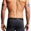 AQS Black/Grey/White Boxer Brief 3-Pack