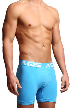 AQS Black/Light Blue/White Boxer Brief 3-Pack thumbnail 2