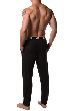 AQS Black Loungewear Pant thumbnail 2