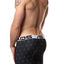 AQS Black/Red Anchor Printed Boxer Brief 3-Pack