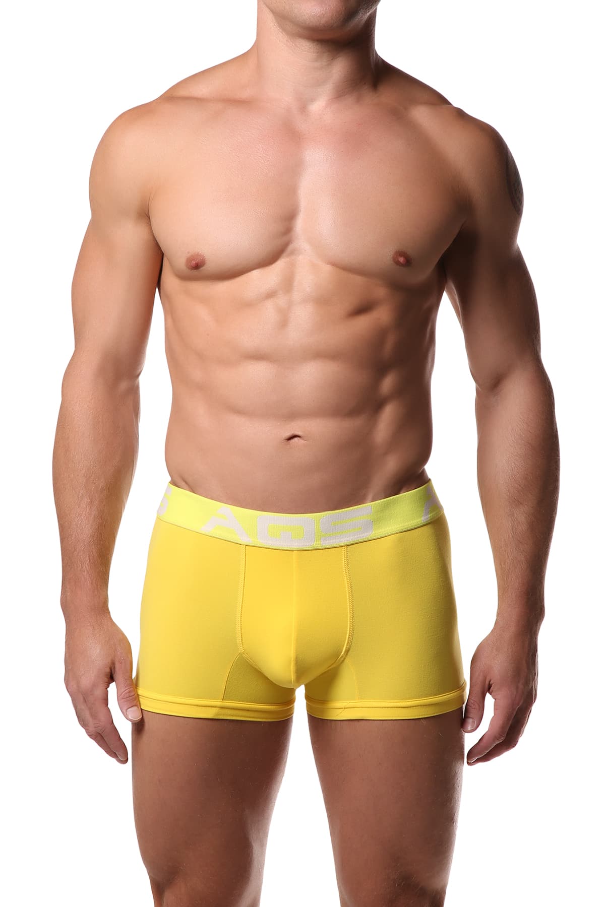 AQS Orange/Light Blue/Yellow Short Boxer (Trunk) 3-Pack