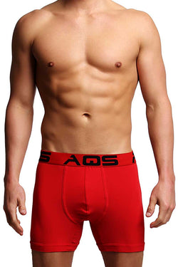 AQS Red/Black/White Boxer Brief 3-Pack thumbnail 2