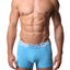 AQS White/Blue/Black Short Boxer (Trunk) 3-Pack