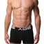 AQS White/Blue/Black Short Boxer (Trunk) 3-Pack