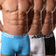 AQS White/Blue/Black Short Boxer (Trunk) 3-Pack