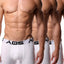 AQS White Boxer Brief 3-Pack