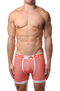 AQS White/Orange/Light Blue Striped Boxer Brief 3-Pack thumbnail 3