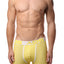 AQS White/Turquoise/Yellow Striped Boxer Brief 3-Pack