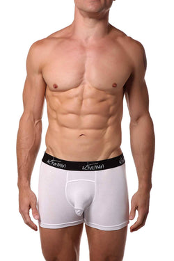 Activeman Sheer White Modal Boxer Brief thumbnail 1