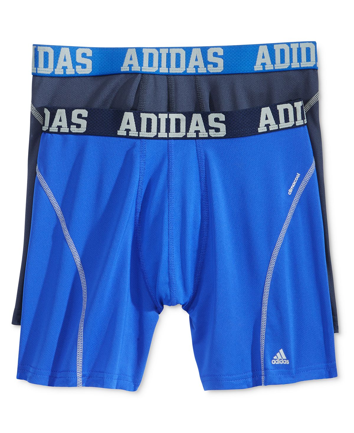 Adidas 2 Pack Climacool Performance Boxer Briefs Dark Grey