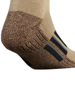 Adidas 2-pk. Climalitemid-crew Socks Khaki - Chocolate Marl/ Chocolate/ Black/ Onix thumbnail 2