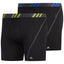 Adidas 2-pk. Sport Performance Mesh Boxer Briefs Black