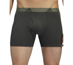 Adidas 3-pk. Stretch Performance Boxer Briefs Green thumbnail 3