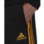 Adidas 3-stripes 10" Fleece Shorts Black/semi Solar Gold