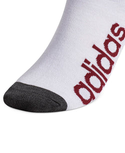 Adidas 6-pack Superlite Linear No-show Socks White -Clear Onix Marl/Burgundy/Black -Grey Marl Onix thumbnail 3