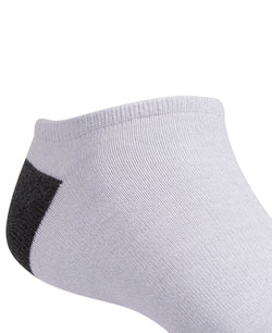 Adidas 6-pack Superlite Linear No-show Socks White -Clear Onix Marl/Burgundy/Black -Grey Marl Onix thumbnail 4