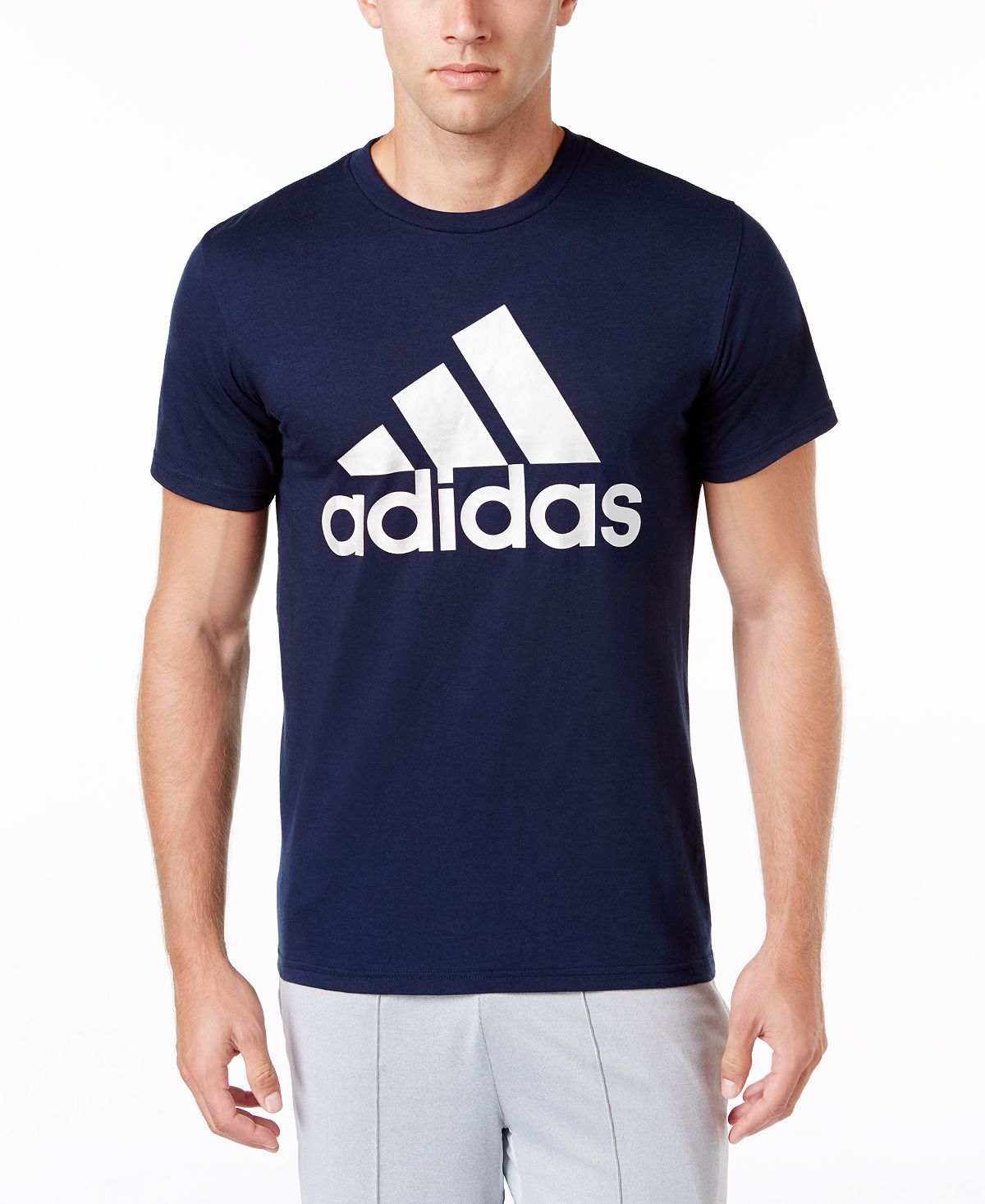 Adidas Badge Of Sport Classic Logo T-shirt Navy/White