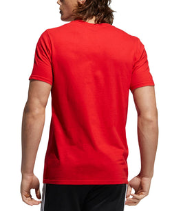 Adidas Badge Of Sport Logo T-shirt Scarlet/Semi Night Flash thumbnail 2