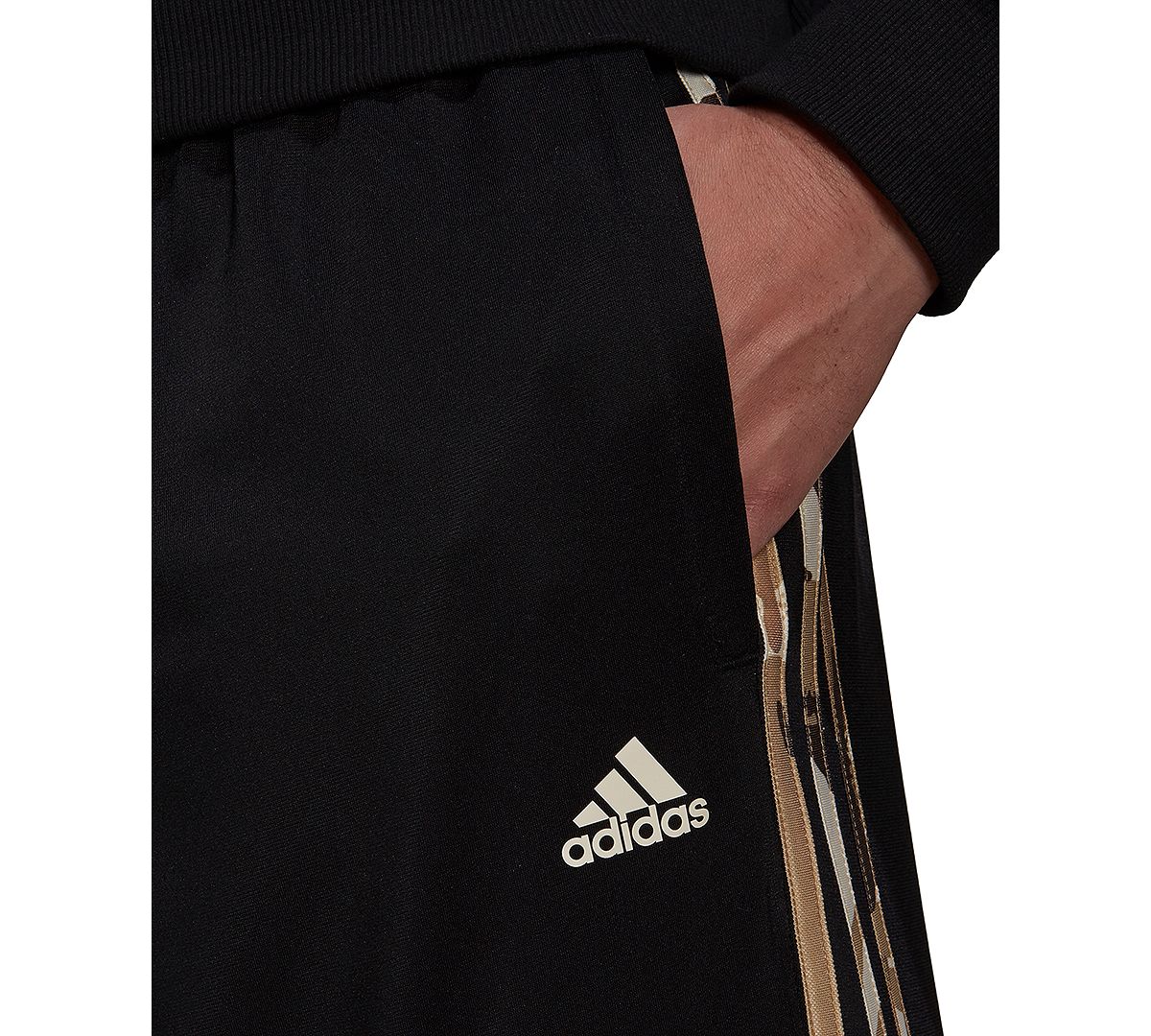 Adidas Badge Of Sports Camo Tape 10" Shorts Black/ Camel Camo