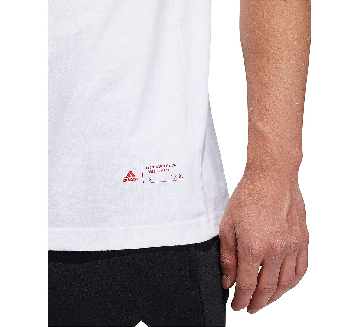 Adidas Badge Of Sports Tokyo Lc Kanji Logo Graphic T-shirt White/Red