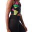 Adidas Black/Pink Collective Memories Printed Bodysuit